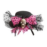 Halloween Hoed Schedel Met Strik