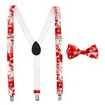Halloween Accessoireset Bretels En Strik 2 delig