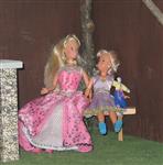 Moeder Barbie met kindje Lucky  [POP177]