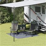 vidaXL Tentaccessoire Blauw-grijs Polyester 200 x 200 cm Rechthoekig