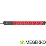 Alu-Line 19  Rack Mount Power Strip | Schuko to 12 x Schuko