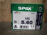 Spax gegalvaniseerd 5x60mm