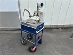 Cyklop EM-16-A bindmachine op onderstel