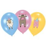 Boerderij ballonnen 6st