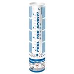Confetti kanon blauw wit