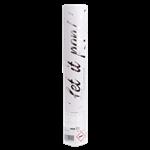 Confetti Cannon Silver Rectangular Foil 28 cm