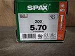 Spax gegalvaniseerd 5x70mm