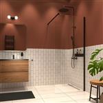 Inloopdouche type A3 met douchemand en helder veiligheidsglas met antikalklaag Sealskin Inc. 120x200