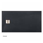 Douchebak Slab Standaard Stone 2 Antraciet 100x150 cm