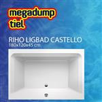 Ligbad Castello 180X120X45 Cm Wit