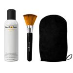 DAVID KEIN ning spray 150ml + Kabuki brush + Tanning Golve