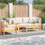 vidaXL Buitentapijt Zwart en grijs 300 x 600 cm PP