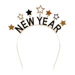 Happy New Year haarband volwassenen