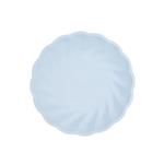 6 borden 18,8cm blauw