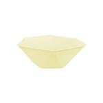 6 kommen 15,8x13,7cm geel
