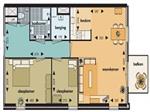Appartement Händelplein in Nieuw-Vennep