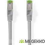 Nedis Cat 8.1 Netwerkkabel S/FTP RJ45 Male - Male 15.0 m Grijs