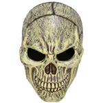 Halloween Masker Beige Schedel