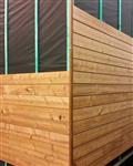 thermowood gevelbekleding Tand Groef planken 