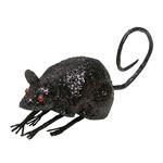 Zwarte Nep Muis 8,5cm