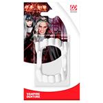 Halloween Nep Tanden Zwart Rood Vampier