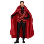 Halloween Kostuum Zwart Rood Heren Duivel