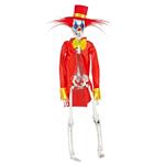 Halloween Skelet Clown 40cm