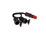 Avtex 12V Lighter Sockets Twin verloop