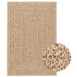 vidaXL Vloerkleed ZIZUR binnen en buiten 200x290 cm jute look