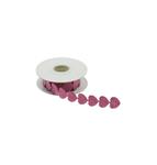 VILTEN LINT FUCHSIA HARTJES 200 CM X 2 CM