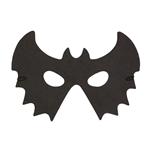 Halloween Oogmasker Zwart Vleermuis