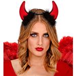 Halloween Haarband Duivelshoorn