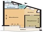 Appartement Admiraal de Ruyterweg in Rotterdam