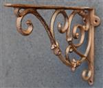 Plankdrager wandhaak  25 cm.  gietijzer CB29-2