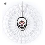 Witte Waaier Schedel 50cm