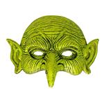 Halloween Masker Groen Heks
