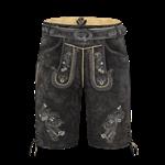 Lederhose Grijs