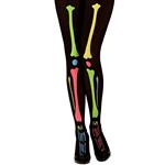 Halloween Panty Gekleurd Skelet