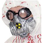 Zilveren Masker Gasmasker