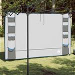 vidaXL Hangende Tentorganiser met opslag Grijs 320 x 182 cm