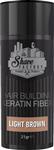 The Shave Factory Hair Building Fibers - 21gr - Lichtbruin