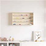 vidaXL Houten verzameldisplaycase Bruin 60 x 8.5 x 37 cm Multiplex