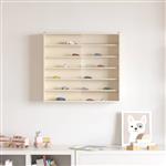 vidaXL Houten verzameldisplaycase Bruin 60 x 8,5 x 54 cm Multiplex