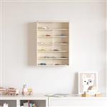 vidaXL Houten verzameldisplaycase Bruin 40 x 8,5 x 54 cm Multiplex