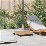 vidaXL Buiten Parasols Lichthout 45 x 45 x 32 cm Staal, Beton