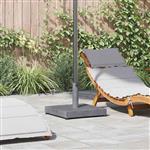 vidaXL Buiten Parasols Donkerhout 45 x 45 x 31.5 cm Staal, Beton