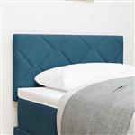 vidaXL Hoofdbord met hoofdeinde Donkerblauw 80 cm Fluweel