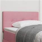 vidaXL Hoofdbord Wandgemonteerd met hoofdeinde Roze 100 cm Fluweel