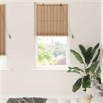 vidaXL Rolgordijn Anders Licht Bruin 90 x 220 cm Bamboe