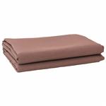 vidaXL Vervangingsdoek voor zonnescherm Bruin 10 x 1.6 m